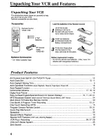 Предварительный просмотр 4 страницы Panasonic Omnivision PV-4657 Operating Instructions Manual