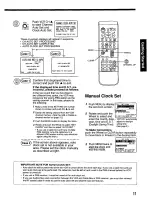 Предварительный просмотр 11 страницы Panasonic Omnivision PV-4657 Operating Instructions Manual