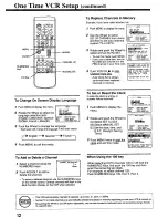 Предварительный просмотр 12 страницы Panasonic Omnivision PV-4657 Operating Instructions Manual