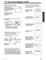 Предварительный просмотр 13 страницы Panasonic Omnivision PV-4657 Operating Instructions Manual