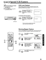 Предварительный просмотр 29 страницы Panasonic Omnivision PV-4657 Operating Instructions Manual