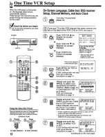 Предварительный просмотр 12 страницы Panasonic Omnivision PV-4662 Operating Instructions Manual