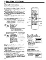 Предварительный просмотр 14 страницы Panasonic Omnivision PV-4662 Operating Instructions Manual