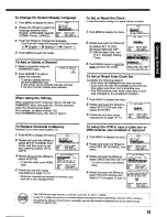 Предварительный просмотр 15 страницы Panasonic Omnivision PV-4662 Operating Instructions Manual