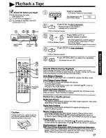 Предварительный просмотр 17 страницы Panasonic Omnivision PV-4662 Operating Instructions Manual