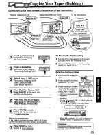 Предварительный просмотр 23 страницы Panasonic Omnivision PV-4662 Operating Instructions Manual