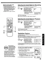 Предварительный просмотр 25 страницы Panasonic Omnivision PV-4662 Operating Instructions Manual