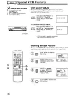 Предварительный просмотр 28 страницы Panasonic Omnivision PV-4662 Operating Instructions Manual