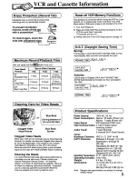 Preview for 5 page of Panasonic Omnivision PV-4663 Operating Instructions Manual