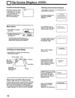 Preview for 12 page of Panasonic Omnivision PV-4663 Operating Instructions Manual