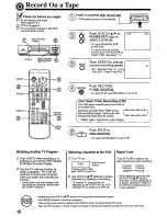 Preview for 16 page of Panasonic Omnivision PV-4663 Operating Instructions Manual