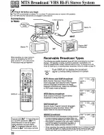 Preview for 22 page of Panasonic Omnivision PV-4663 Operating Instructions Manual