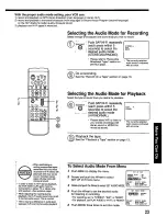 Preview for 23 page of Panasonic Omnivision PV-4663 Operating Instructions Manual