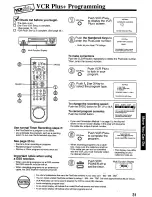 Предварительный просмотр 31 страницы Panasonic Omnivision PV-4664 Operating Instructions Manual