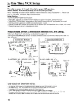 Предварительный просмотр 10 страницы Panasonic Omnivision PV-4666 Operating Instructions Manual