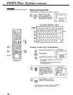 Предварительный просмотр 24 страницы Panasonic Omnivision PV-4666 Operating Instructions Manual