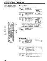 Предварительный просмотр 34 страницы Panasonic Omnivision PV-4666 Operating Instructions Manual