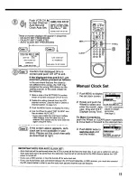 Preview for 11 page of Panasonic Omnivision PV-4669 Operating Instructions Manual