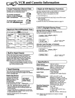 Предварительный просмотр 5 страницы Panasonic Omnivision PV-7452 Operating Instructions Manual