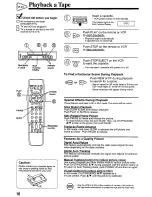 Предварительный просмотр 16 страницы Panasonic Omnivision PV-7452 Operating Instructions Manual