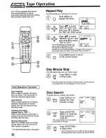 Предварительный просмотр 20 страницы Panasonic Omnivision PV-7452 Operating Instructions Manual