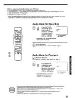 Предварительный просмотр 23 страницы Panasonic Omnivision PV-7452 Operating Instructions Manual