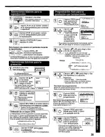 Предварительный просмотр 35 страницы Panasonic Omnivision PV-7452 Operating Instructions Manual