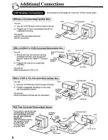 Предварительный просмотр 8 страницы Panasonic Omnivision PV-7660 Operating Instructions Manual