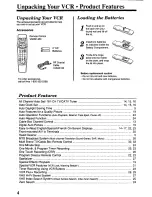 Предварительный просмотр 4 страницы Panasonic Omnivision PV-7661 Operating Instructions Manual