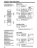 Предварительный просмотр 24 страницы Panasonic Omnivision PV-7661 Operating Instructions Manual