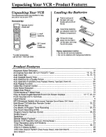 Предварительный просмотр 4 страницы Panasonic Omnivision PV-7662 Operating Instructions Manual