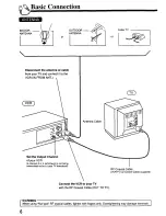 Предварительный просмотр 6 страницы Panasonic Omnivision PV-7662 Operating Instructions Manual