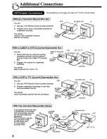 Предварительный просмотр 8 страницы Panasonic Omnivision PV-7662 Operating Instructions Manual