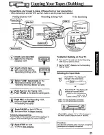 Предварительный просмотр 21 страницы Panasonic Omnivision PV-7662 Operating Instructions Manual