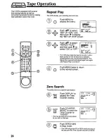 Предварительный просмотр 24 страницы Panasonic Omnivision PV-7662 Operating Instructions Manual