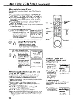 Предварительный просмотр 16 страницы Panasonic Omnivision PV-7664 Operating Instructions Manual