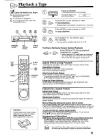 Предварительный просмотр 19 страницы Panasonic Omnivision PV-7664 Operating Instructions Manual