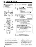 Предварительный просмотр 20 страницы Panasonic Omnivision PV-7664 Operating Instructions Manual