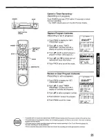 Предварительный просмотр 23 страницы Panasonic Omnivision PV-7664 Operating Instructions Manual