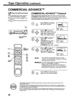 Предварительный просмотр 26 страницы Panasonic Omnivision PV-7664 Operating Instructions Manual