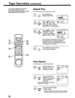 Предварительный просмотр 28 страницы Panasonic Omnivision PV-7664 Operating Instructions Manual