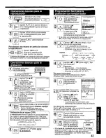 Предварительный просмотр 43 страницы Panasonic Omnivision PV-7664 Operating Instructions Manual