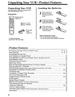 Preview for 4 page of Panasonic Omnivision PV-7665S Operating Instructions Manual