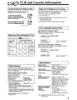 Preview for 5 page of Panasonic Omnivision PV-7665S Operating Instructions Manual