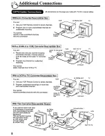 Preview for 8 page of Panasonic Omnivision PV-7665S Operating Instructions Manual