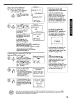 Preview for 15 page of Panasonic Omnivision PV-7665S Operating Instructions Manual