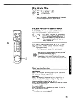 Preview for 25 page of Panasonic Omnivision PV-7665S Operating Instructions Manual