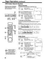 Preview for 26 page of Panasonic Omnivision PV-7665S Operating Instructions Manual