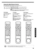 Preview for 33 page of Panasonic Omnivision PV-7665S Operating Instructions Manual