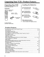 Предварительный просмотр 4 страницы Panasonic Omnivision PV-7667 Operating Instructions Manual